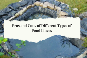The Pros and Cons of Different Types of Pond Liners